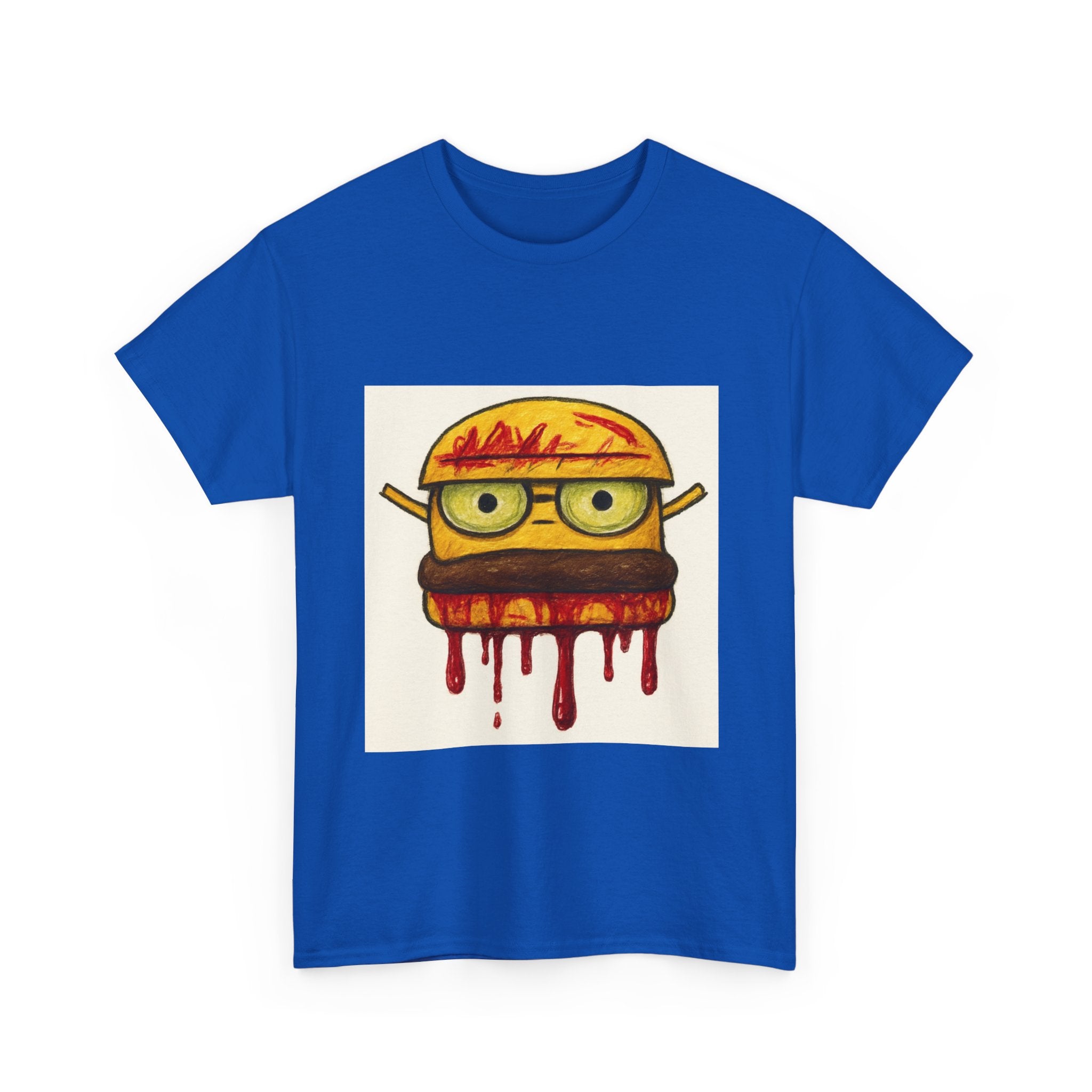 Graphic Tee — Dripping Nerd Burger Illustration