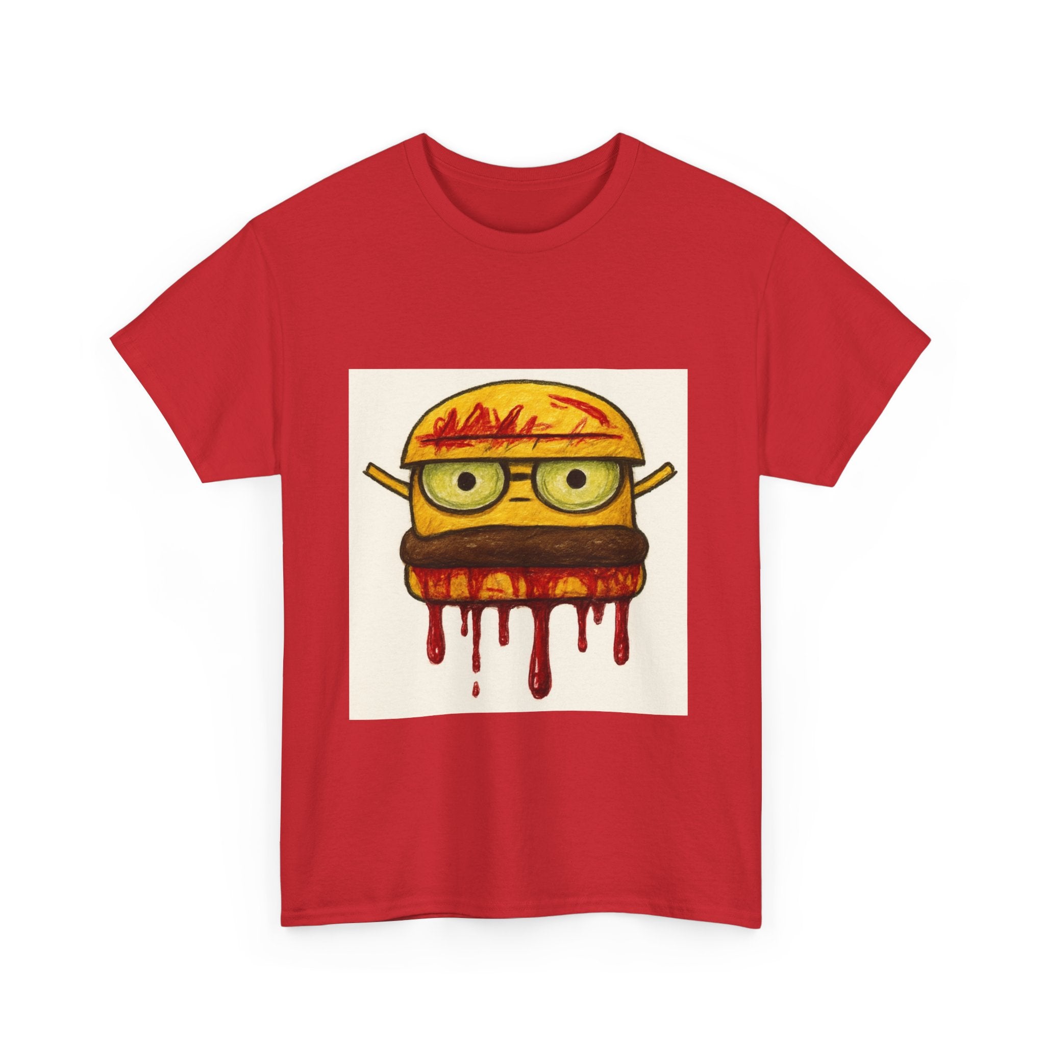 Graphic Tee — Dripping Nerd Burger Illustration