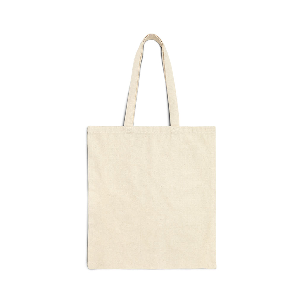Burger Nerd Canvas Tote Bag — Cute Dripping Cheeseburger with Glasses Cotton Tote