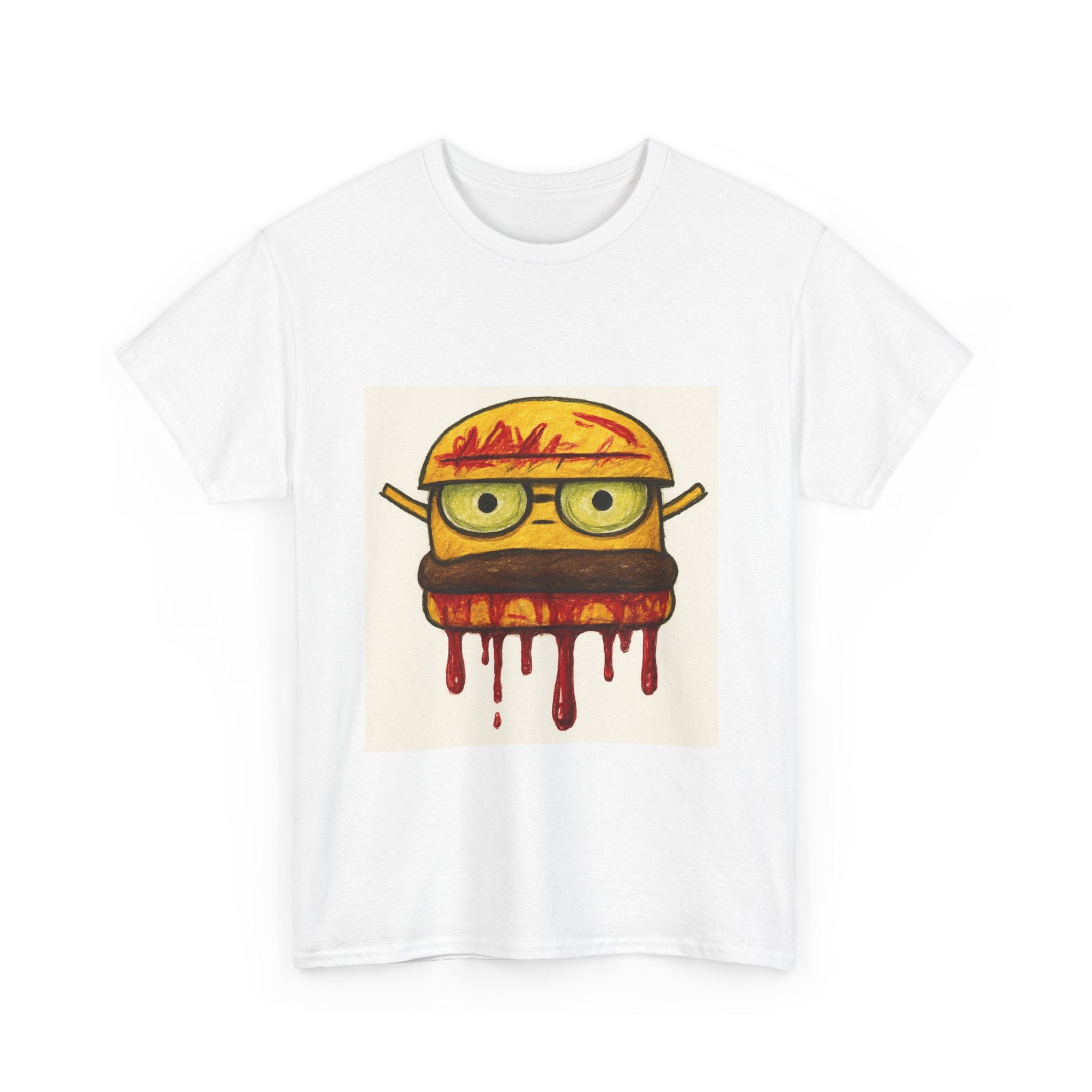 Graphic Tee — Dripping Nerd Burger Illustration