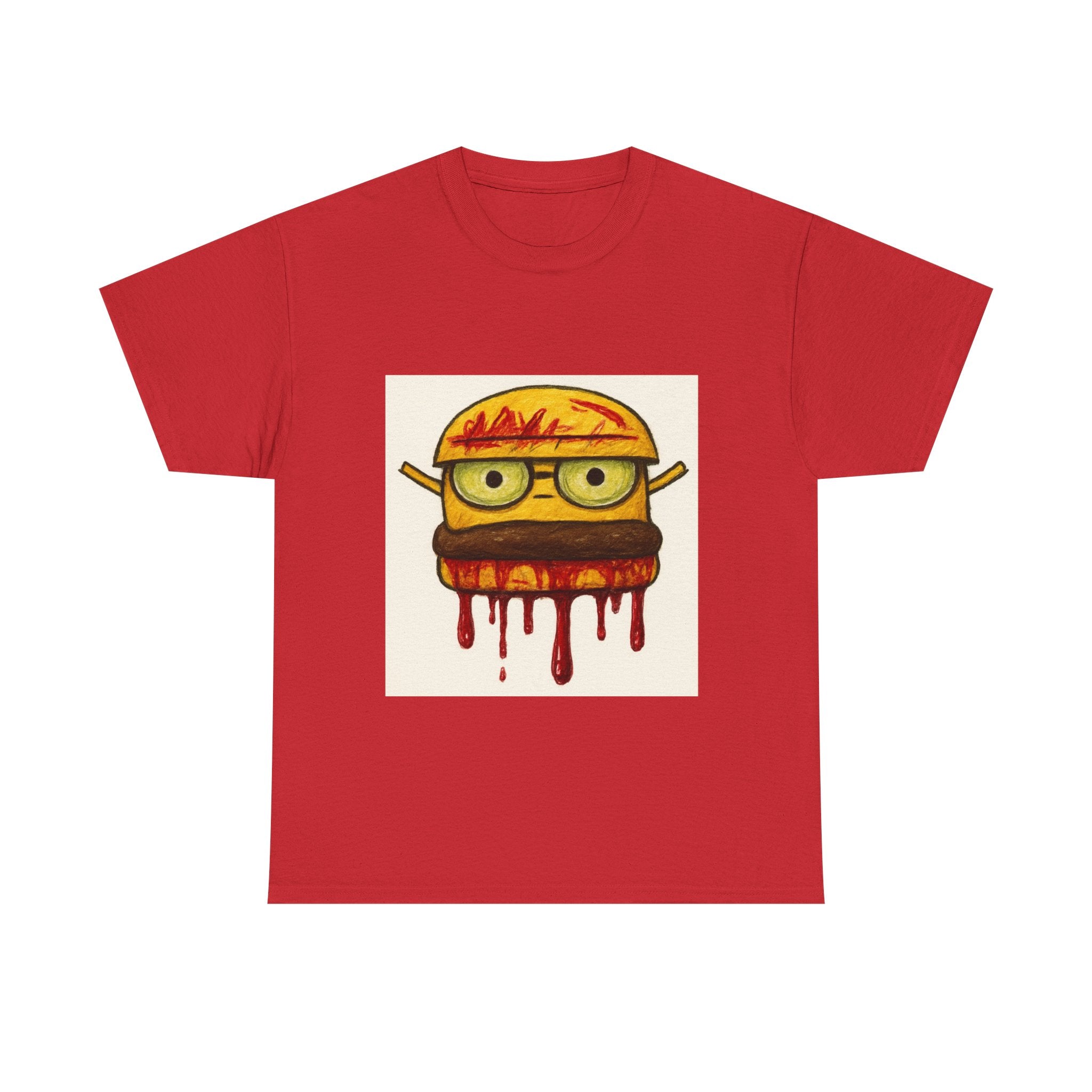 Graphic Tee — Dripping Nerd Burger Illustration